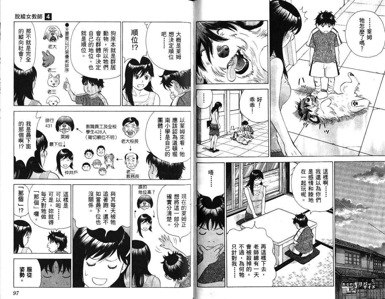 《脱线女教师》漫画 004卷