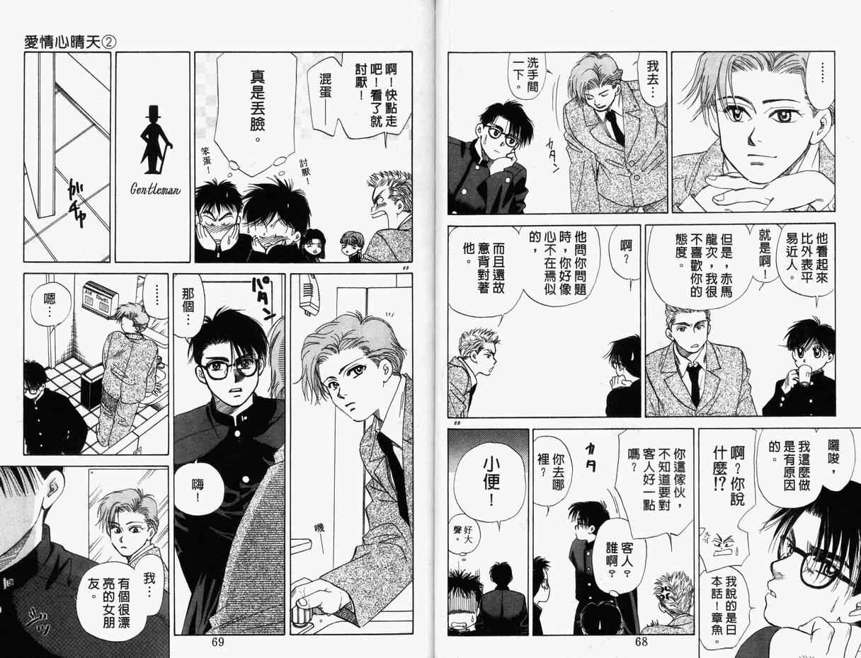 《爱情心晴天》漫画 02卷