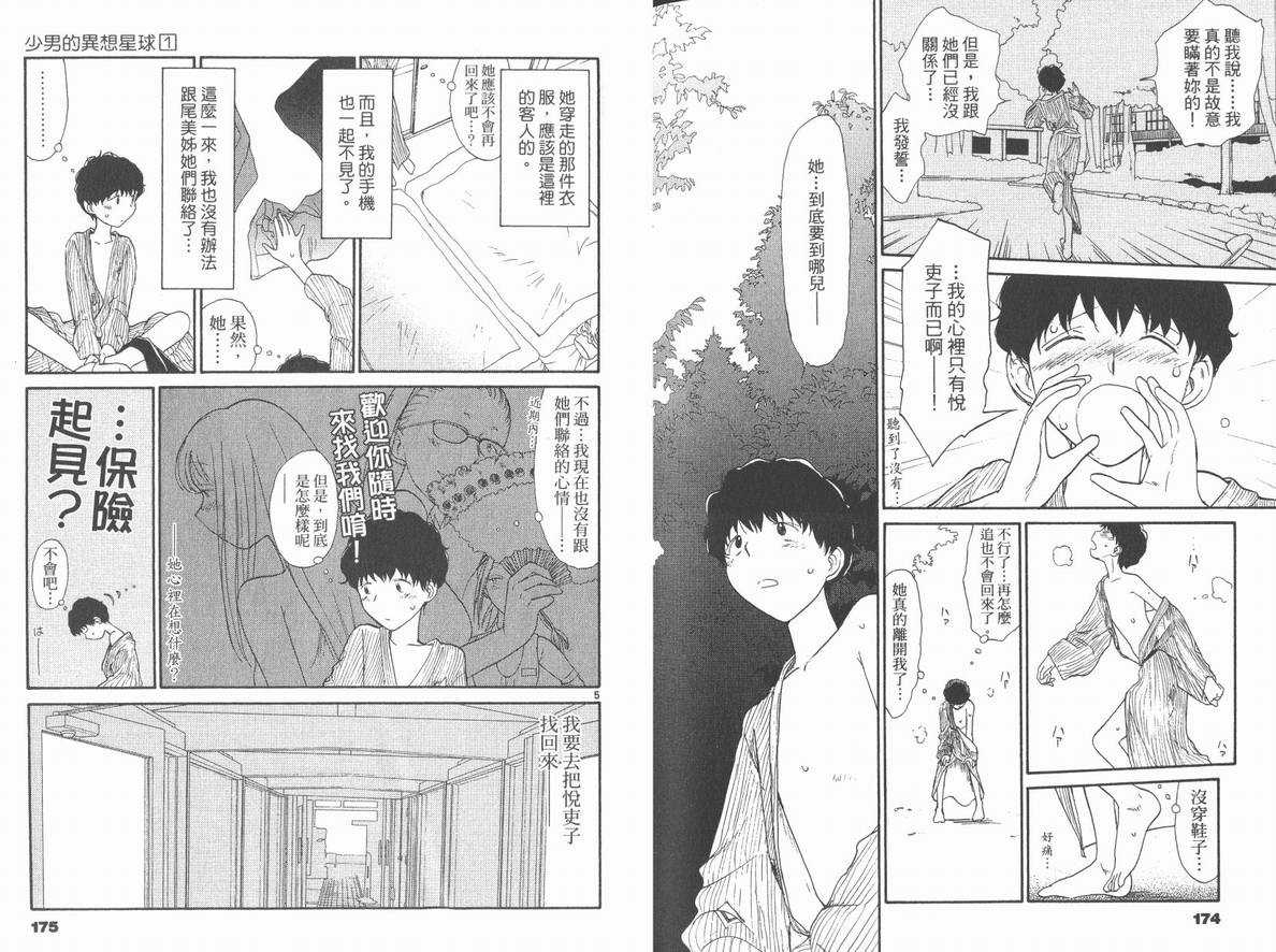 《少男的异想星球》漫画 01卷