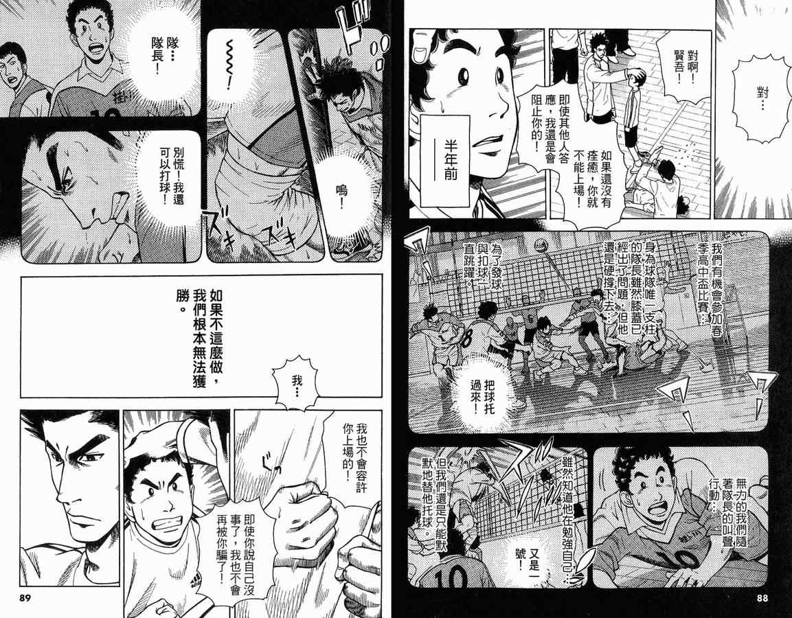 《排球风云》漫画 02卷