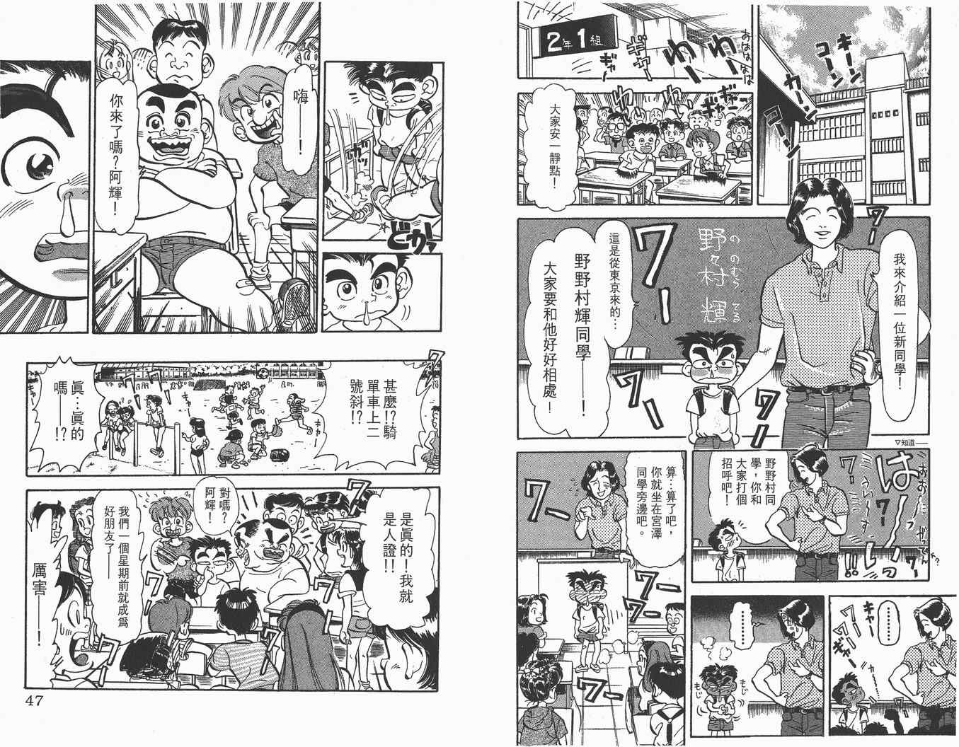 《单车小霸王》漫画 小霸王01卷