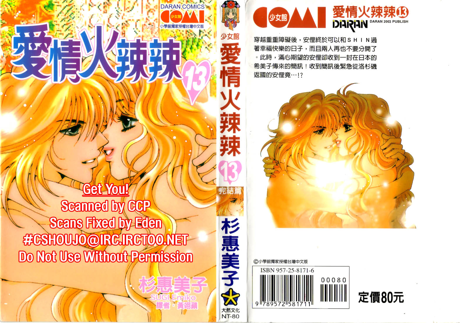 《爱情火辣辣》漫画 13卷