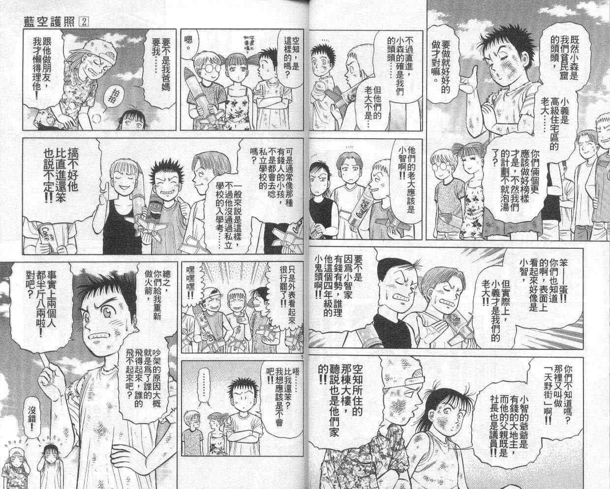 《蓝空护照》漫画 02卷