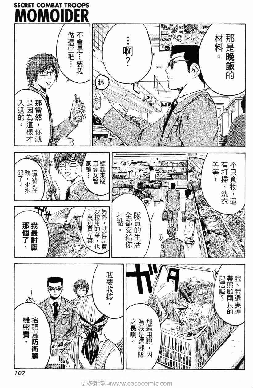 《秘密战队MOMOIDER》漫画 momoider01卷