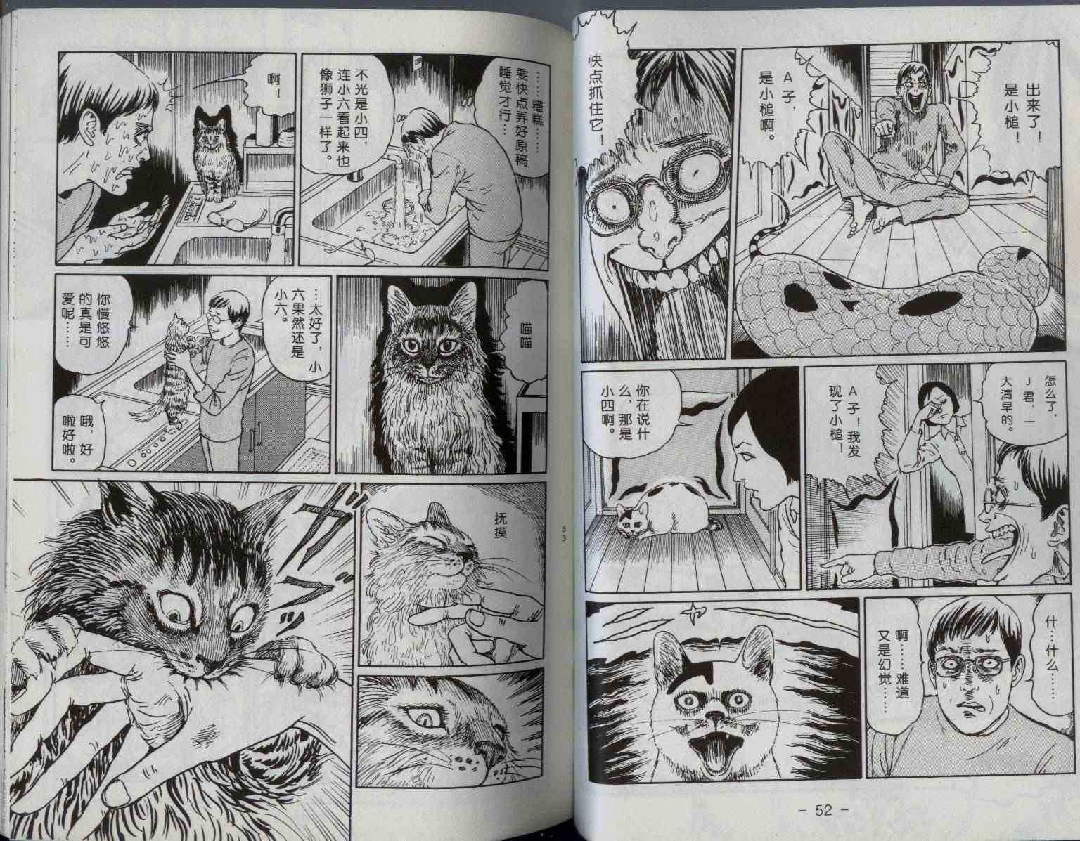 《伊藤润二的猫日记》漫画 猫日记01卷