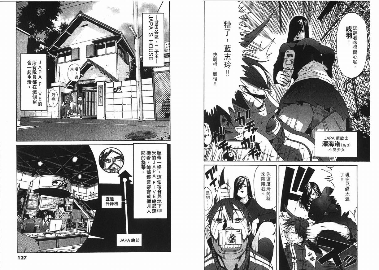 《激爆五人组》漫画 01卷