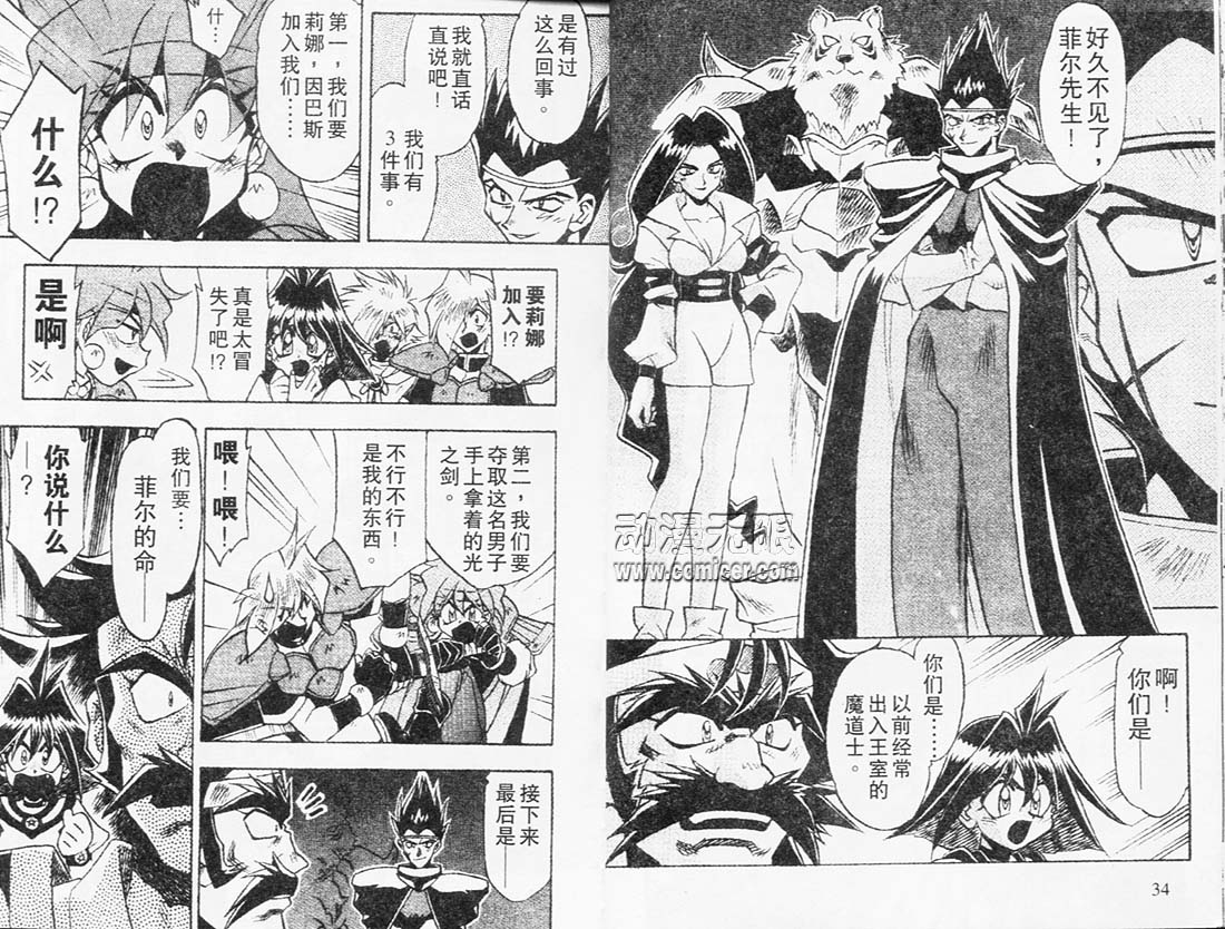 《秀逗魔导士》漫画 魔剑美神06卷