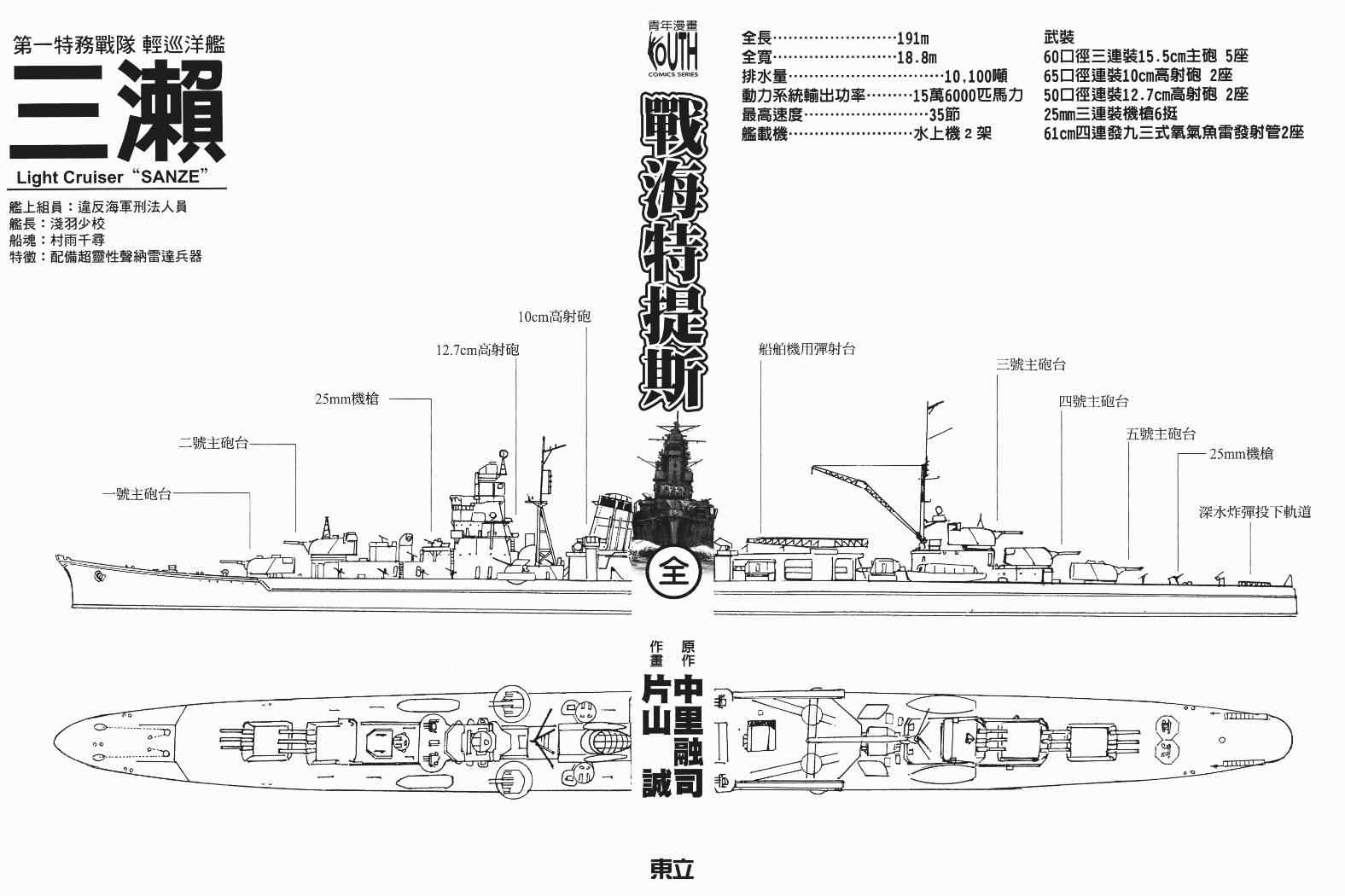 《战海特斯提》漫画 01卷