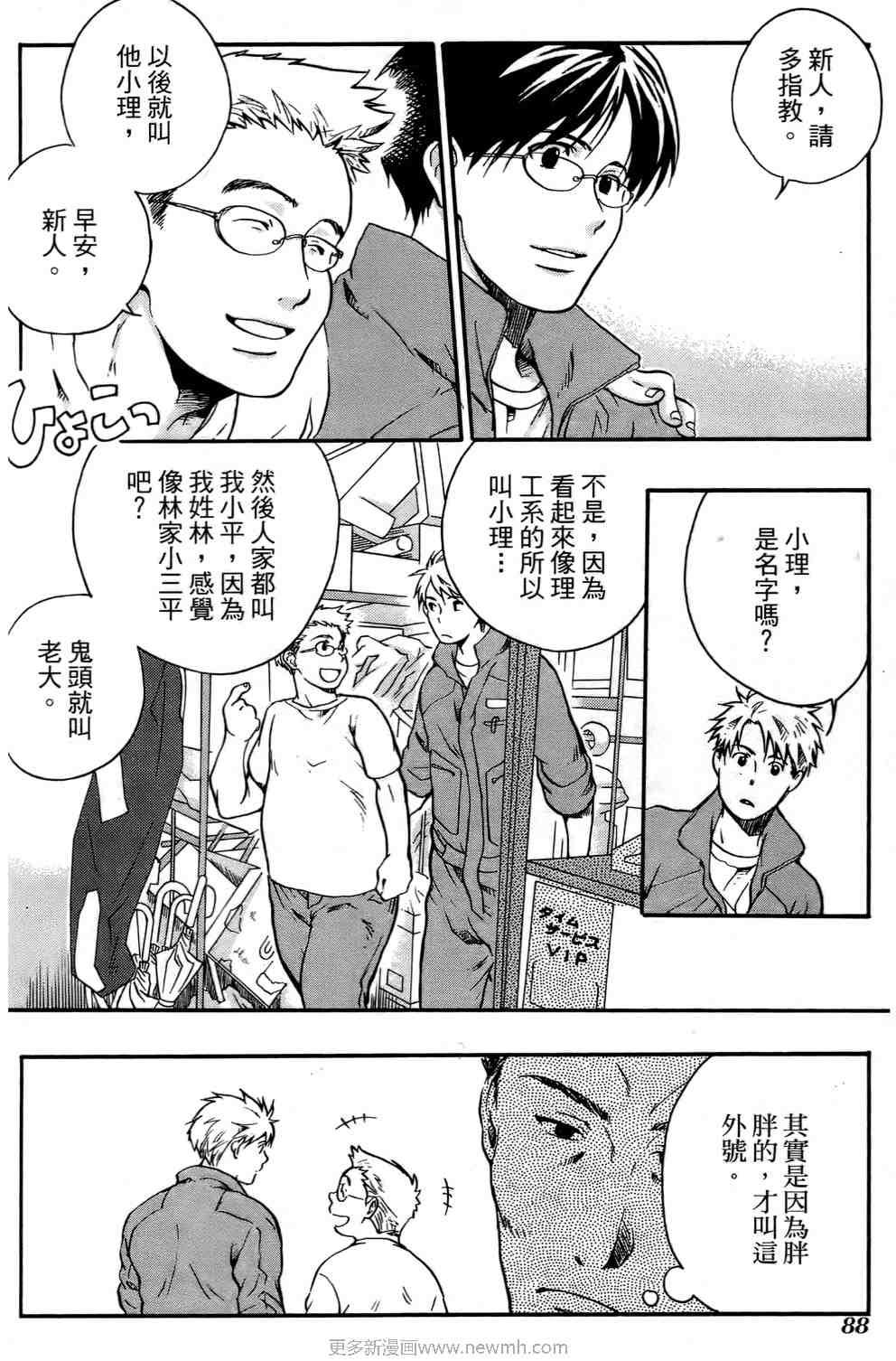 《打工假期》漫画 01卷