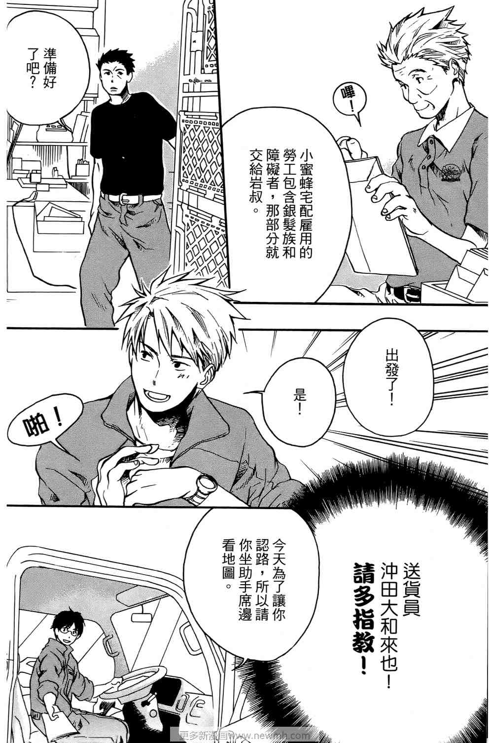 《打工假期》漫画 01卷