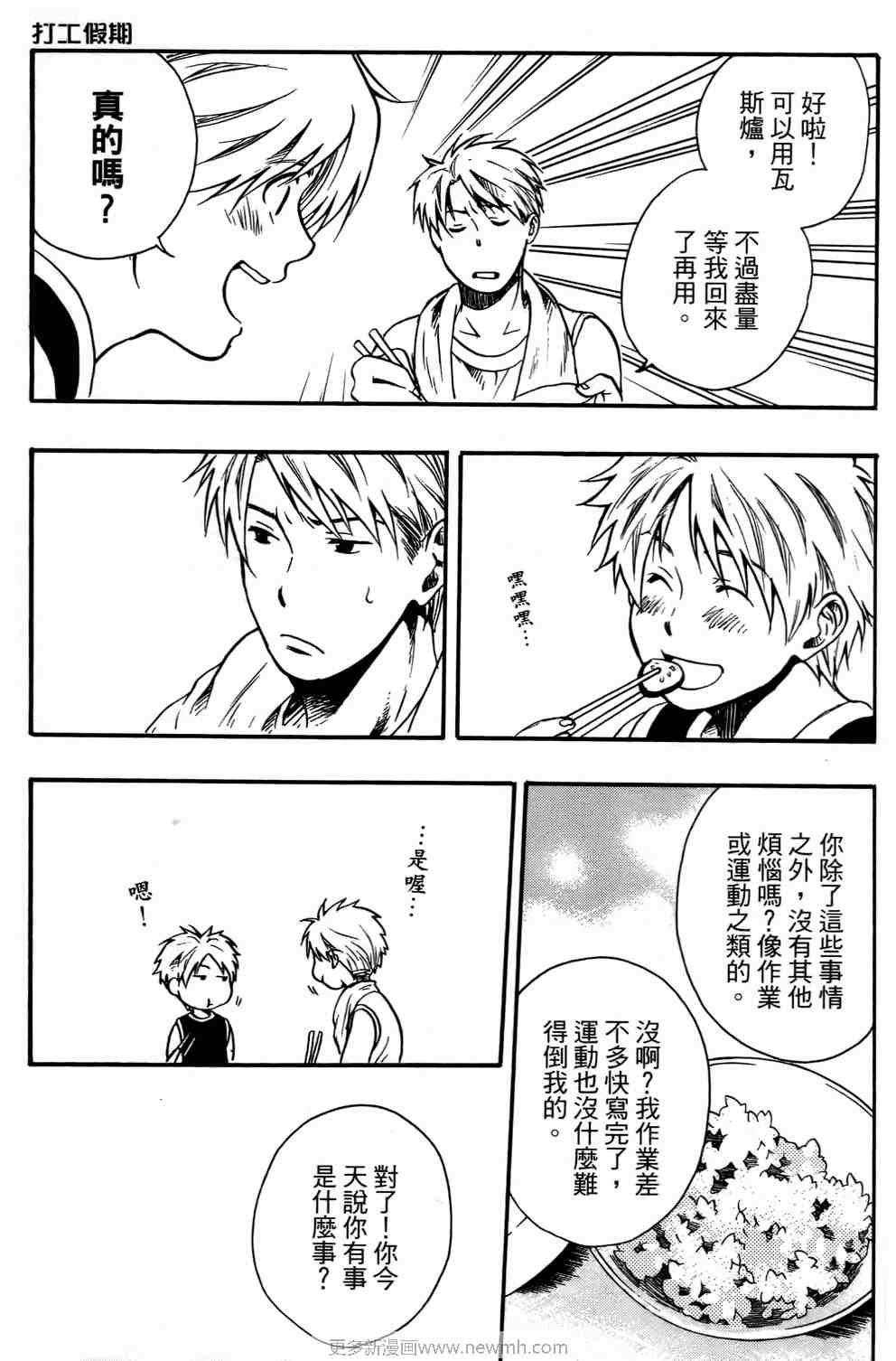 《打工假期》漫画 01卷