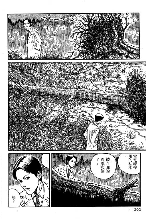 《恐怖漫画精选》漫画 隧道奇谈