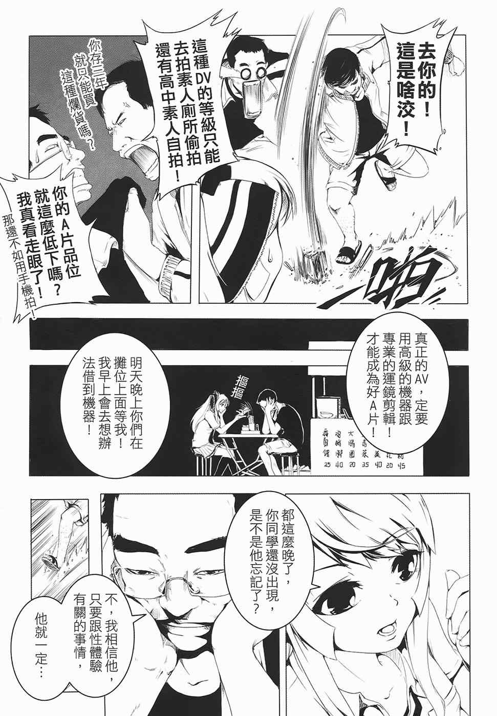 《AV端指》漫画 01卷