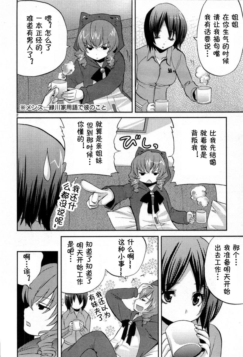 《武藏野线的姐妹》漫画 003集