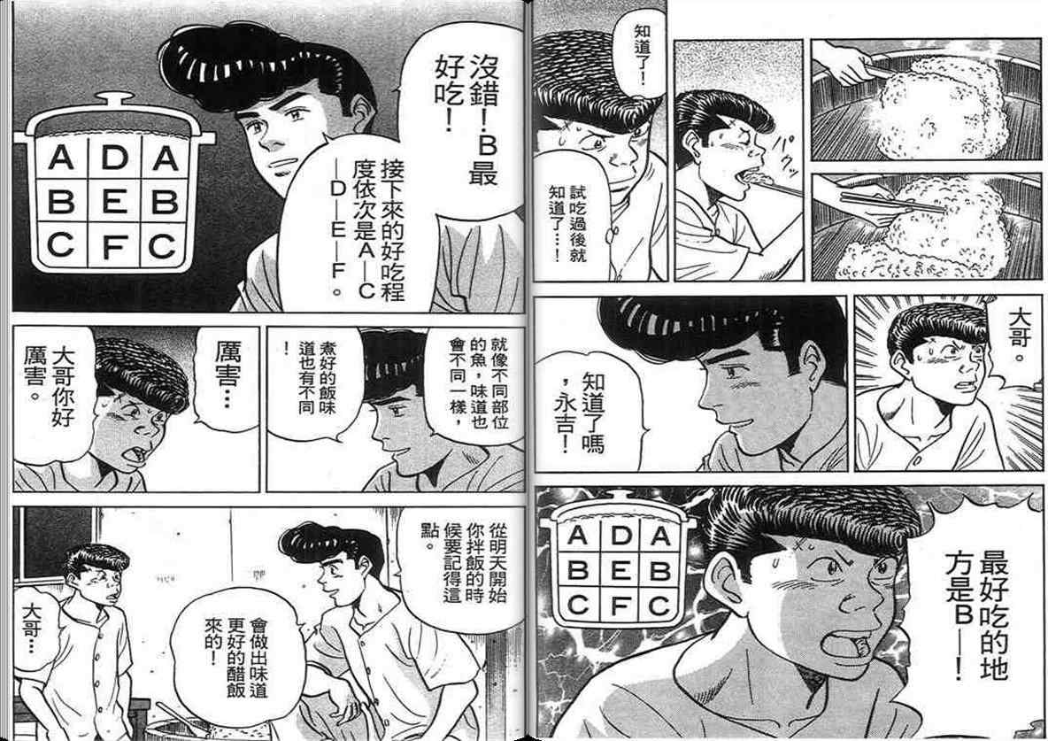 《寿司料理王》漫画 15卷