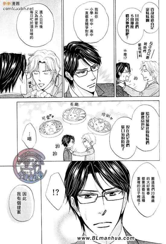 《美男子恋爱论》漫画 前篇