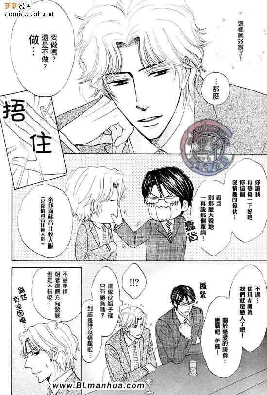 《美男子恋爱论》漫画 前篇