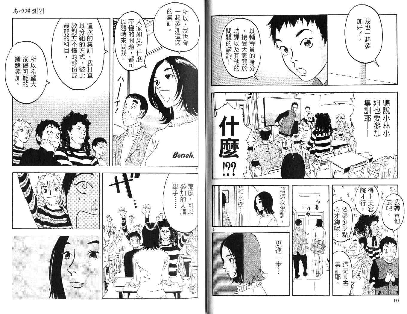 《高四联盟》漫画 02卷