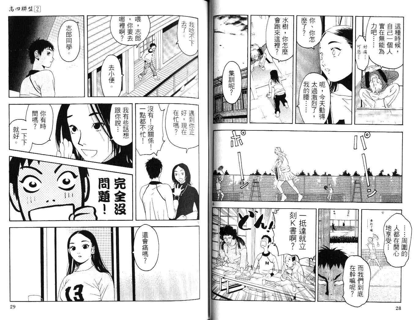 《高四联盟》漫画 02卷