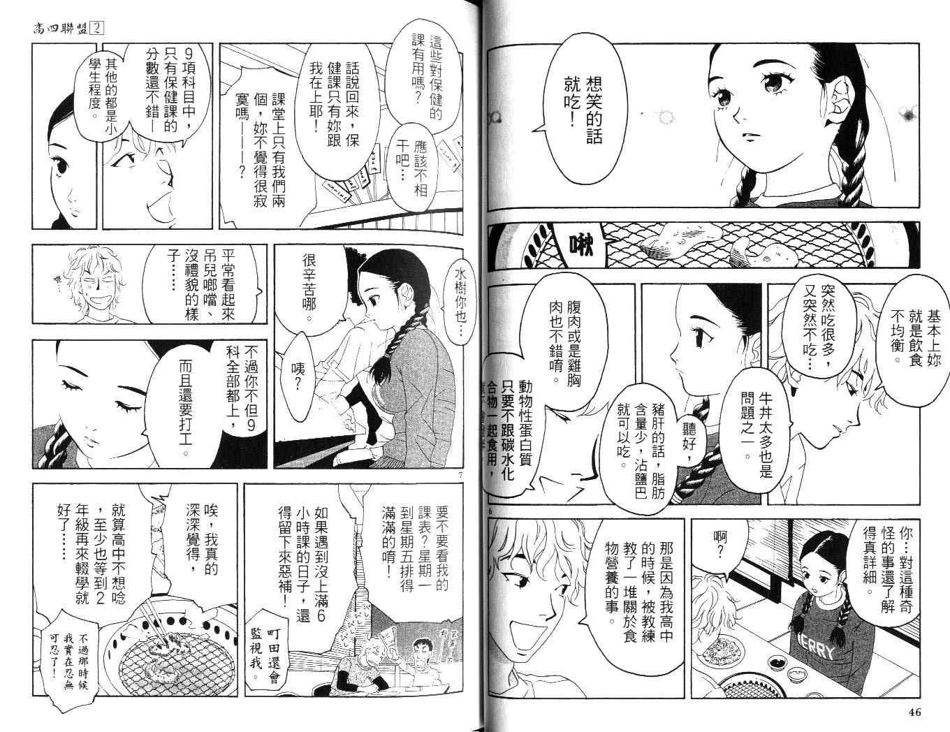 《高四联盟》漫画 02卷