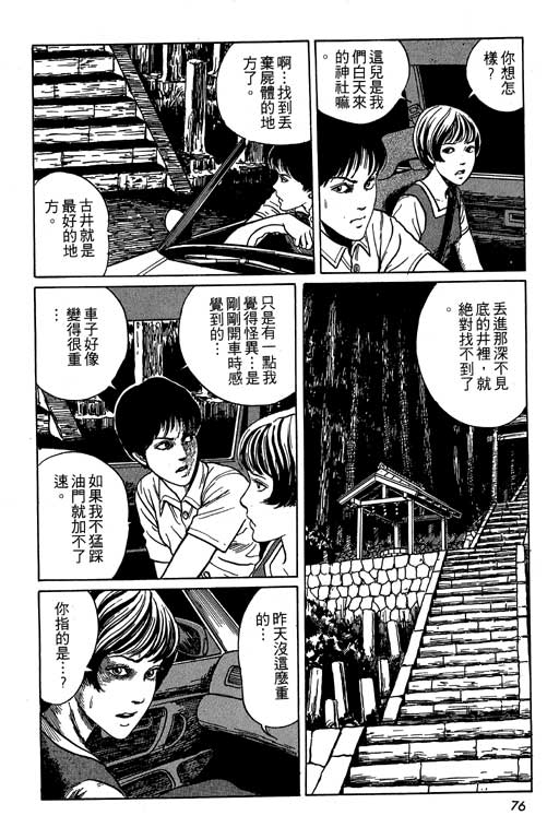 《伊藤润二恐怖漫画精选》漫画 13卷