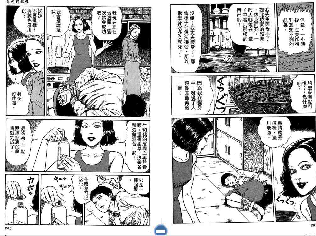 《伊藤润二恐怖漫画精选》漫画 03卷