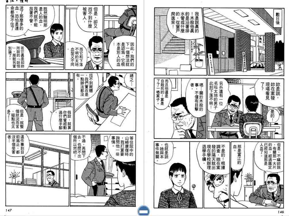 《伊藤润二恐怖漫画精选》漫画 01卷