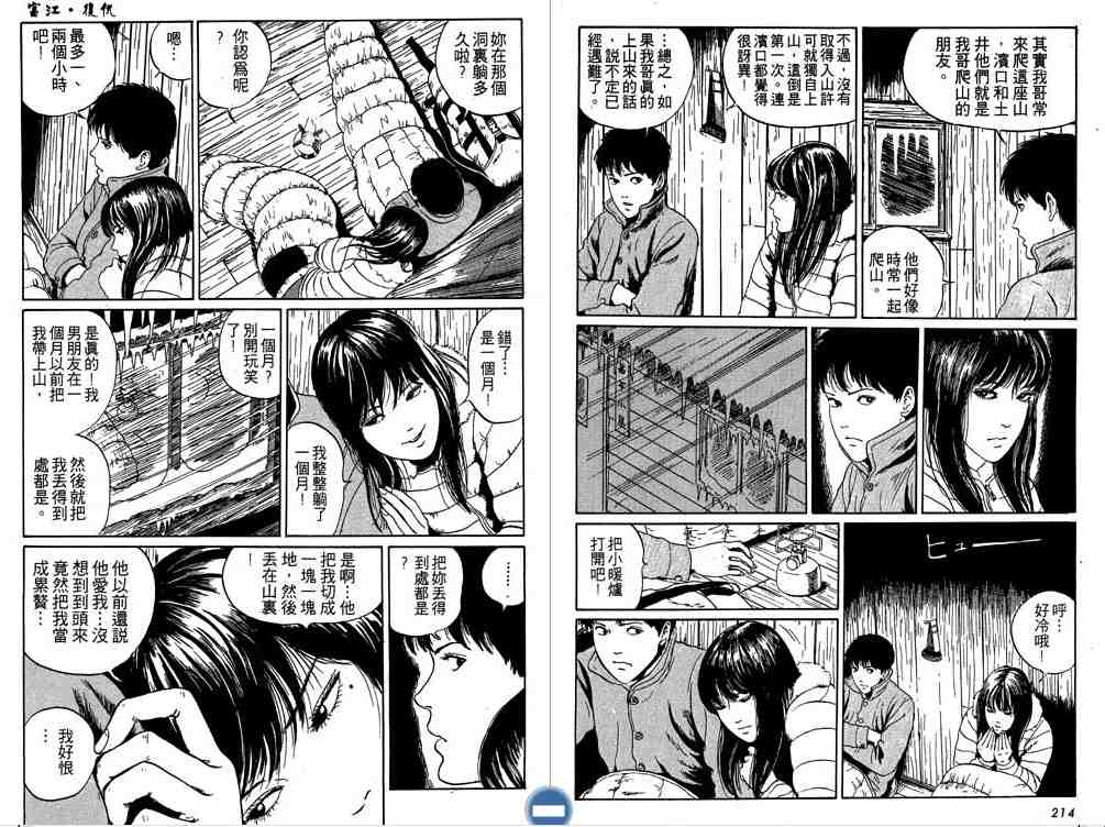 《伊藤润二恐怖漫画精选》漫画 01卷