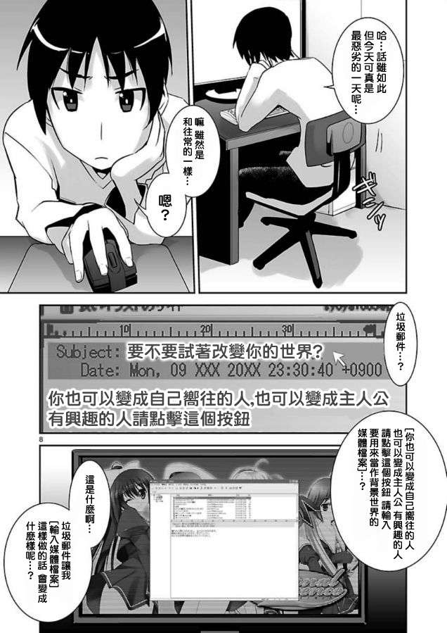 《欢迎光临美少女游戏世界》漫画 美少女游戏世界 000集