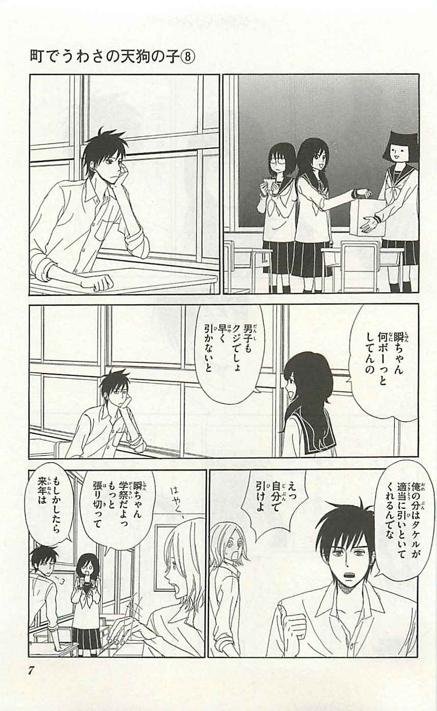 《町でうわさの天狗の子(日文版)》漫画 天狗的女儿08卷