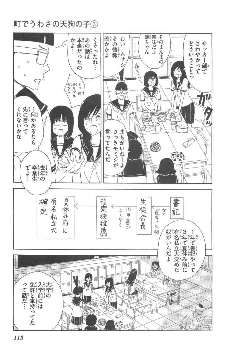 《町でうわさの天狗の子(日文版)》漫画 天狗的女儿03卷