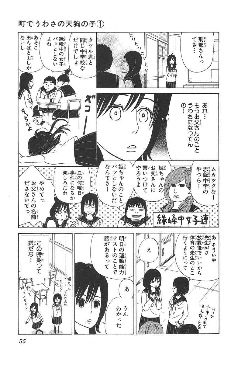 《町でうわさの天狗の子(日文版)》漫画 天狗的女儿01卷