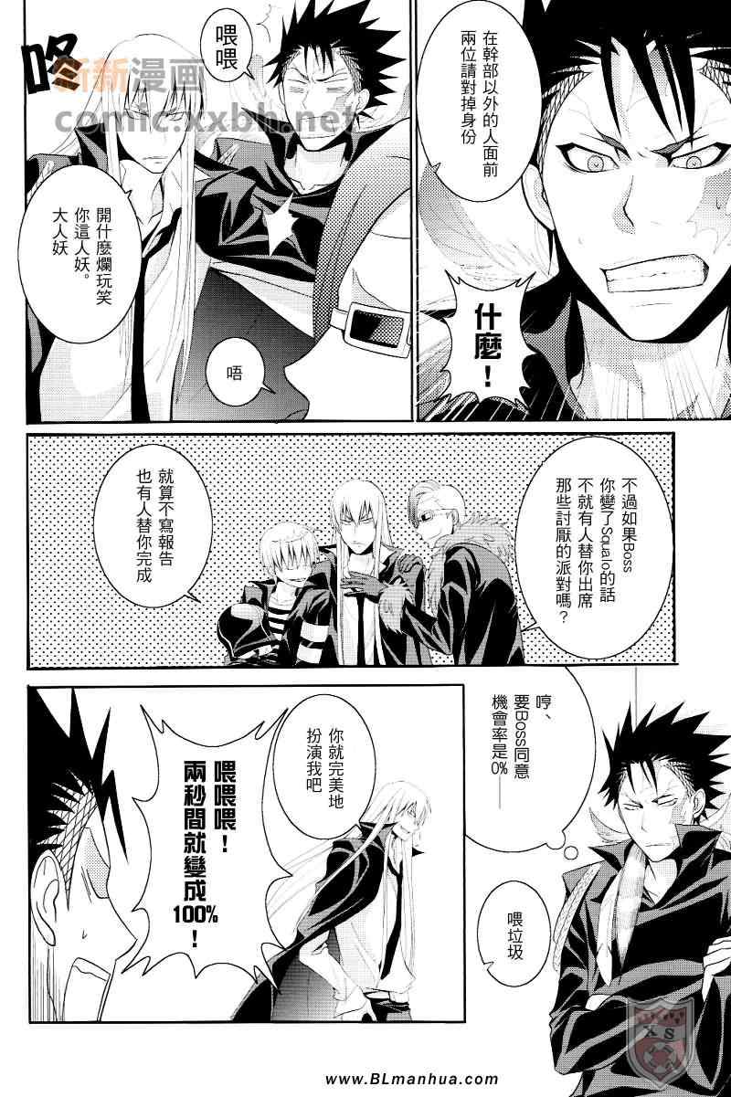 《Boss与鲨鱼的7天》漫画 01集