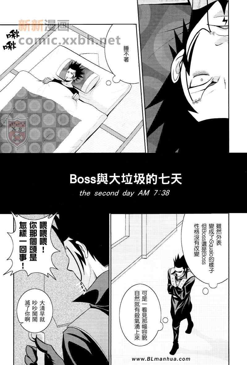 《Boss与鲨鱼的7天》漫画 01集