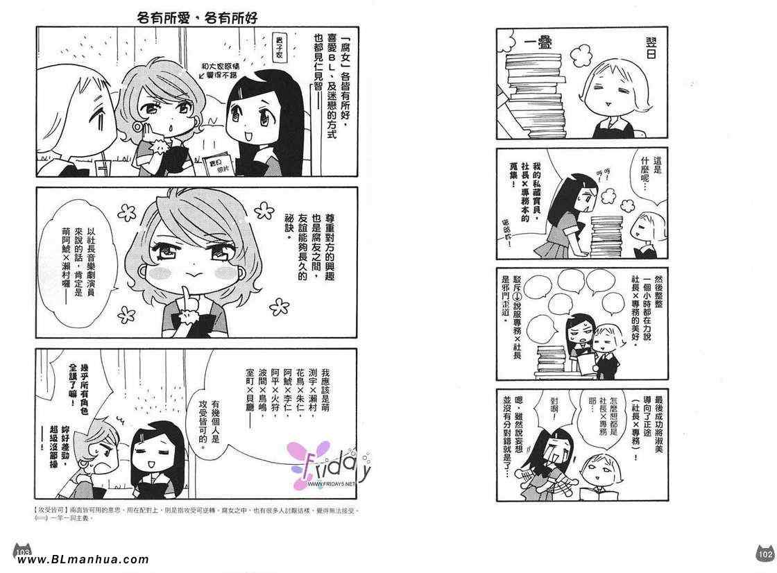 《腐女子的夙愿》漫画 01卷