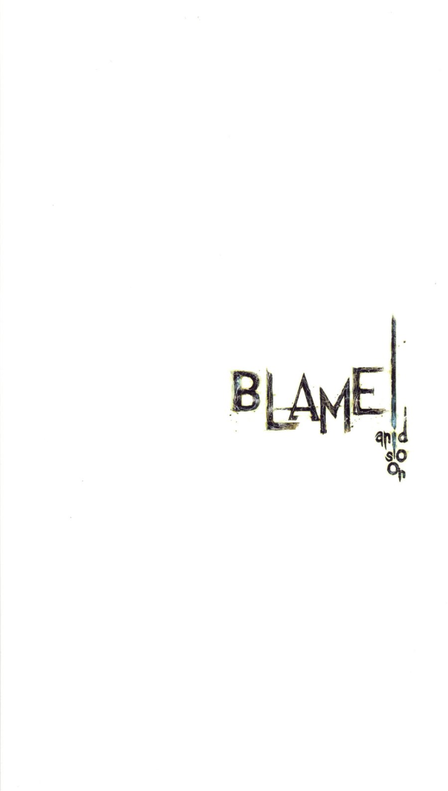 《特警新人类(Blame)》漫画 blame 贰瓶勉画话