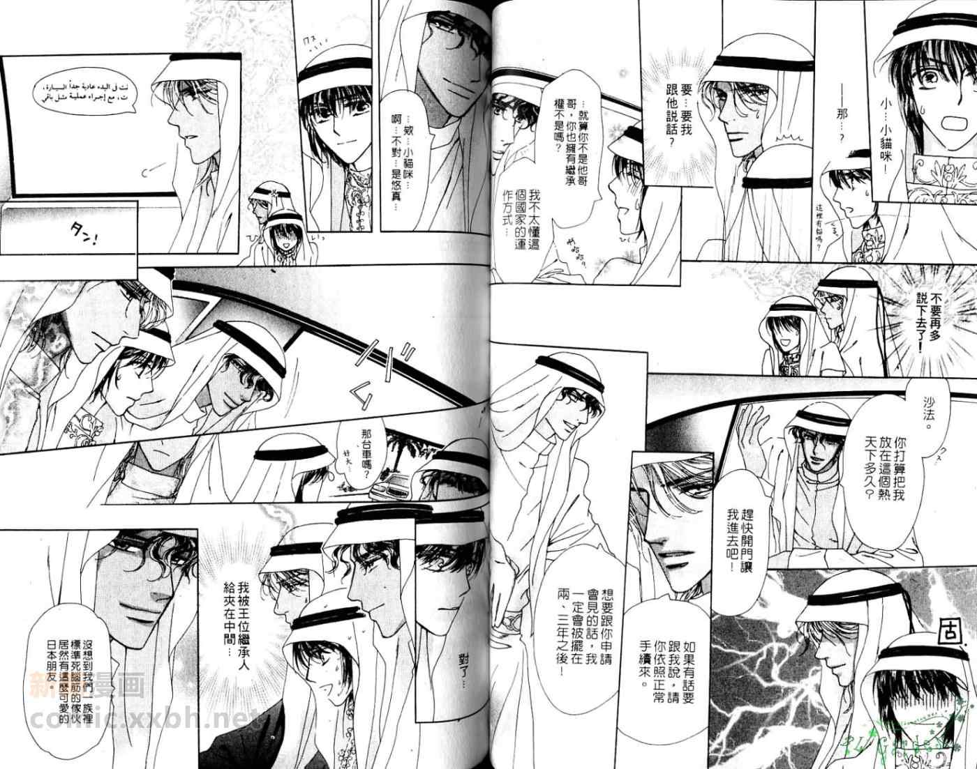《热砂与晓的王子》漫画 01卷
