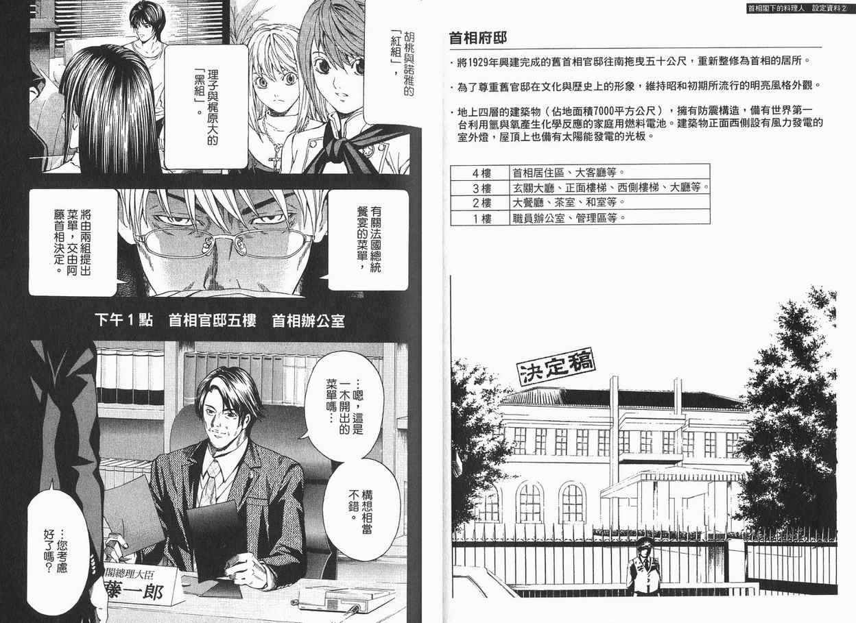 《首相阁下的料理人》漫画 04卷