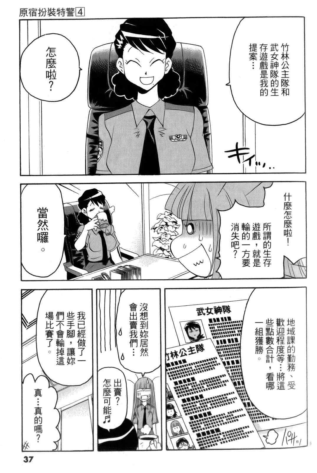 《原宿扮装特警》漫画 04卷