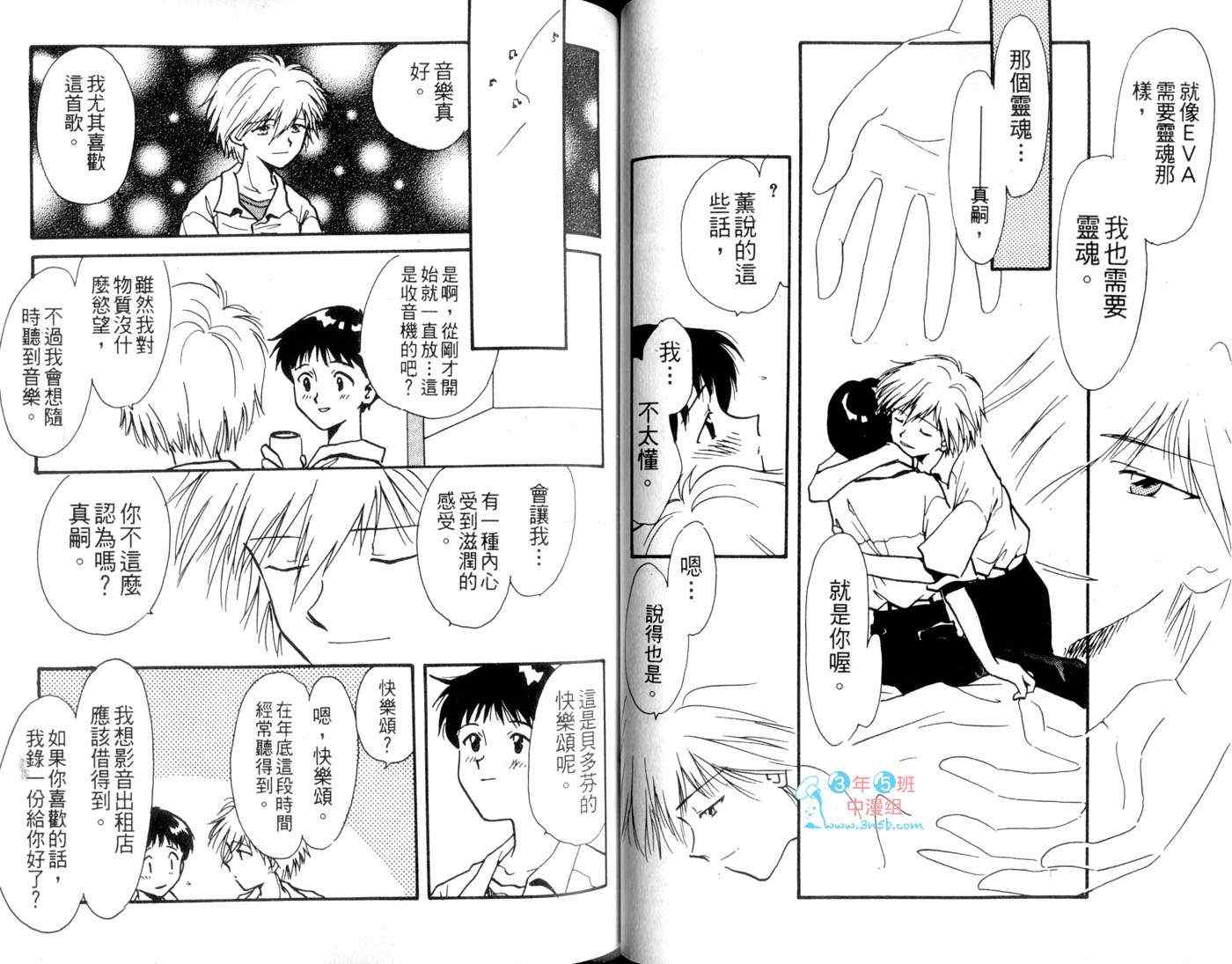 《新世纪福音战士同人合集》漫画 01卷