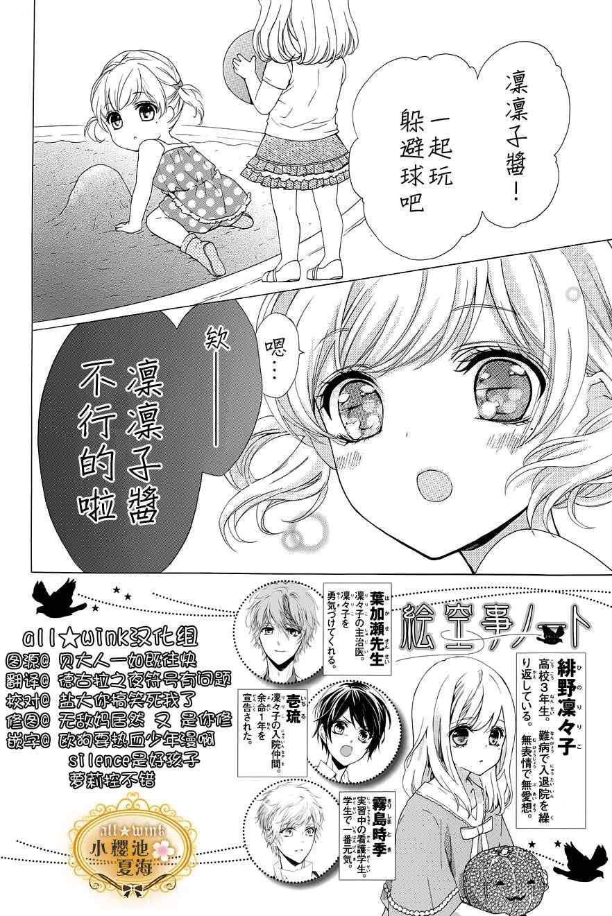 《梦想的札记》漫画 002集