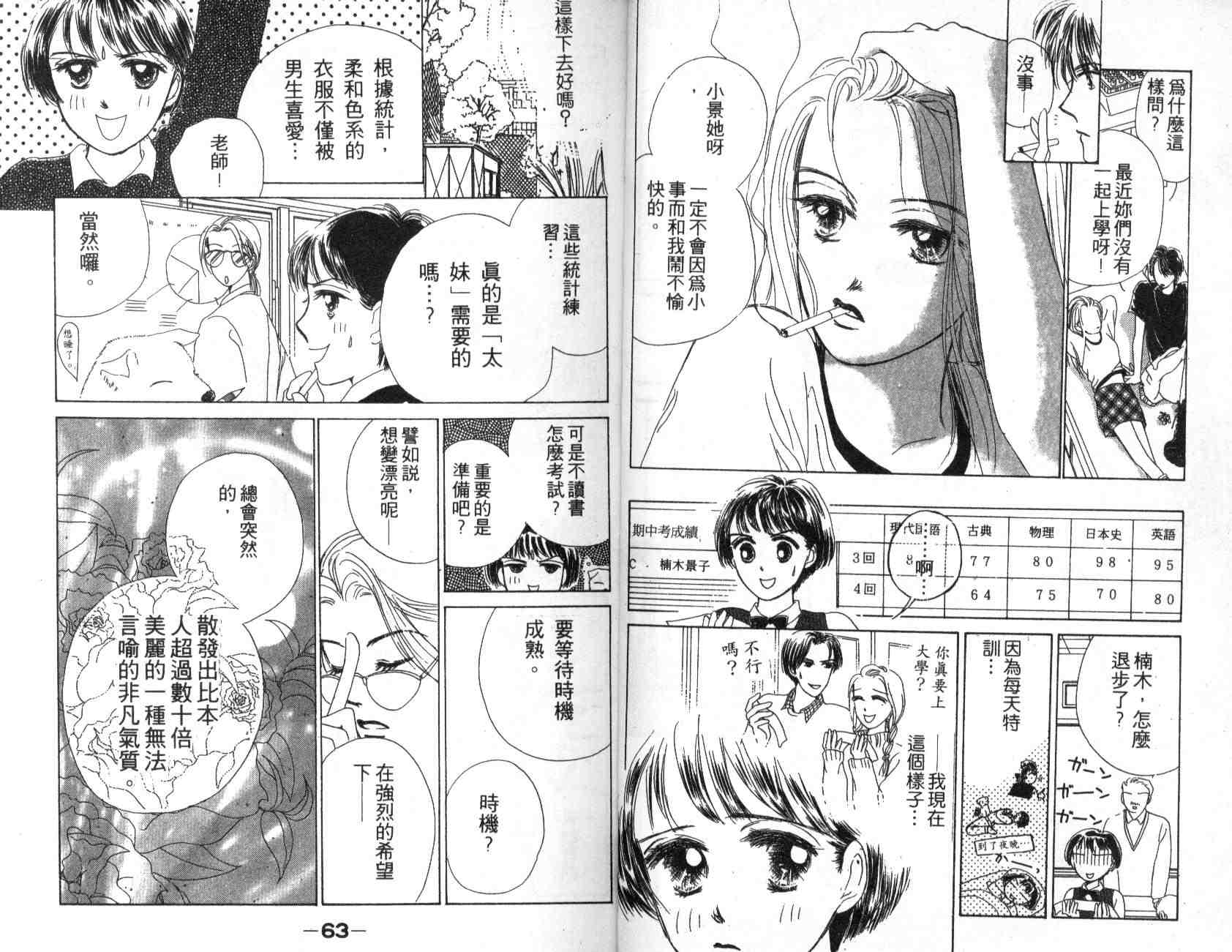 《花花女孩》漫画 01卷