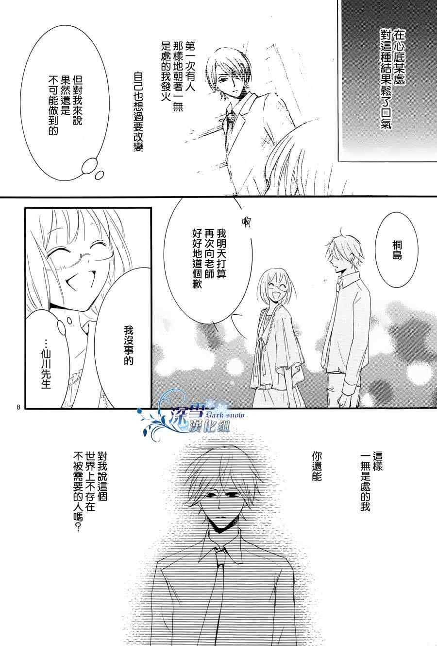 《染上蜜糖的笔尖》漫画 蜜糖的笔尖 013集