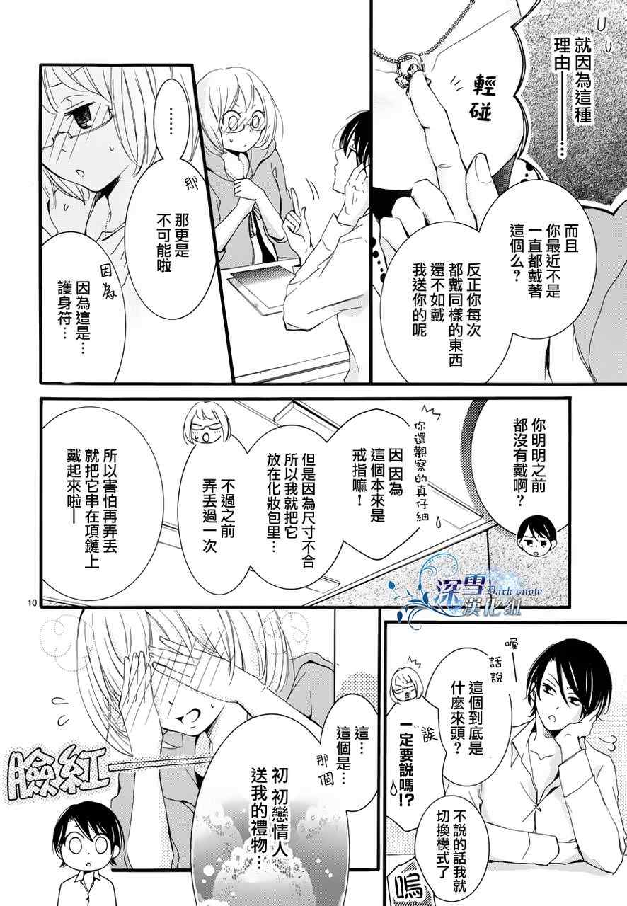 《染上蜜糖的笔尖》漫画 蜜糖的笔尖 004集