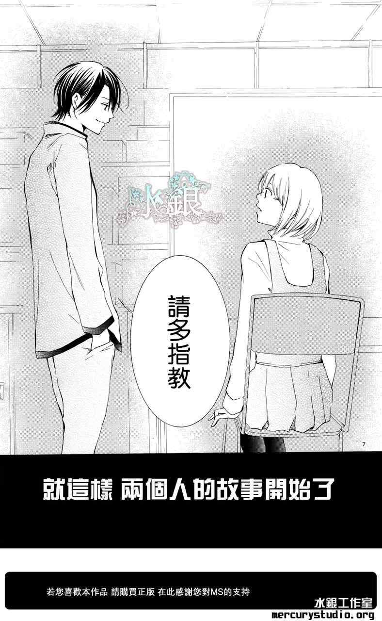 《染上蜜糖的笔尖》漫画 蜜糖的笔尖 001集