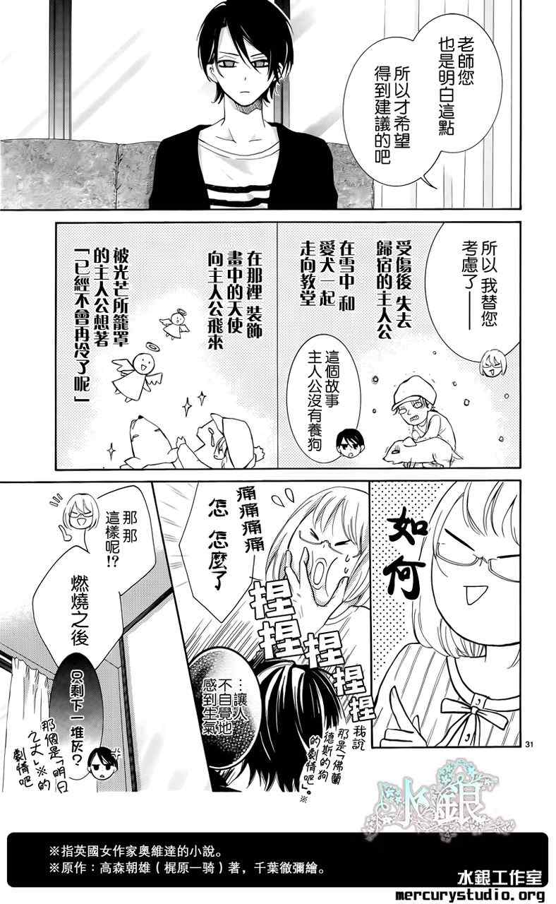 《染上蜜糖的笔尖》漫画 蜜糖的笔尖 001集