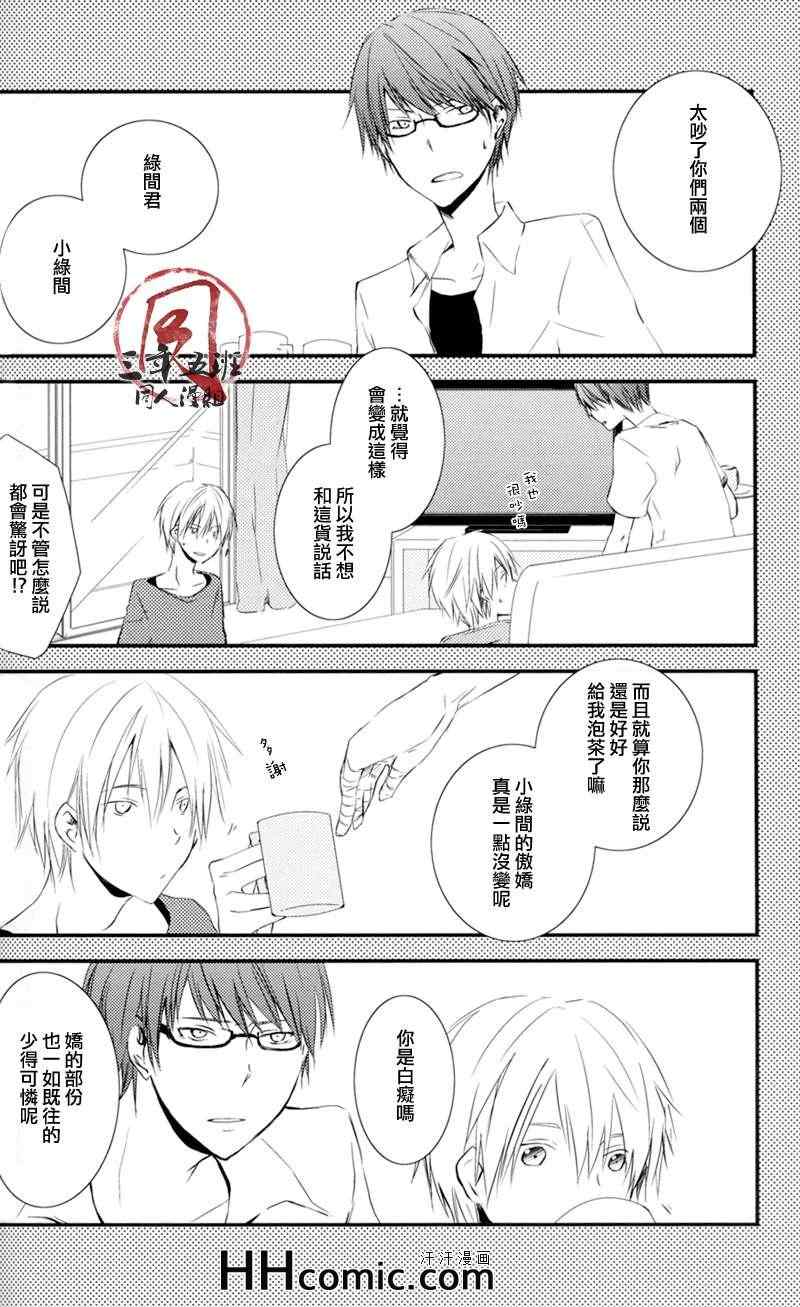 《绿间和黑子君的同居本》漫画 01集