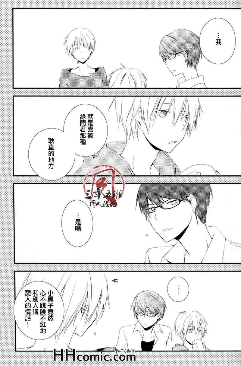 《绿间和黑子君的同居本》漫画 01集