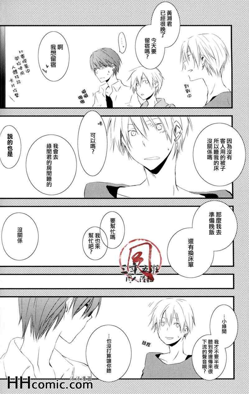 《绿间和黑子君的同居本》漫画 01集