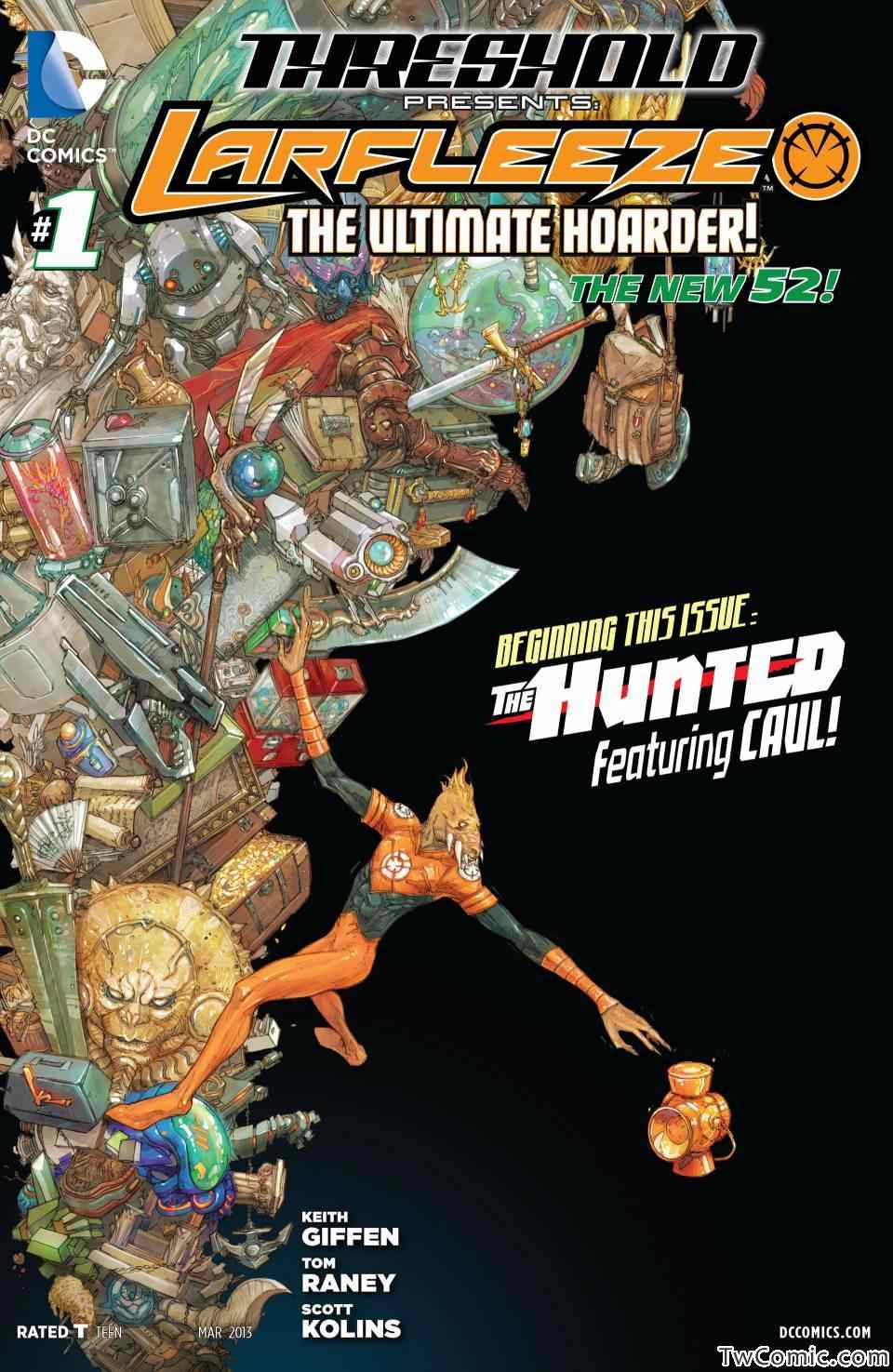 《新52临界点：大追猎》漫画 大追猎 001卷